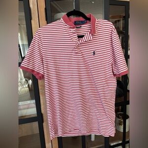 Polo Ralph Lauren classic fit polo short sleeve shirt stripes cotton